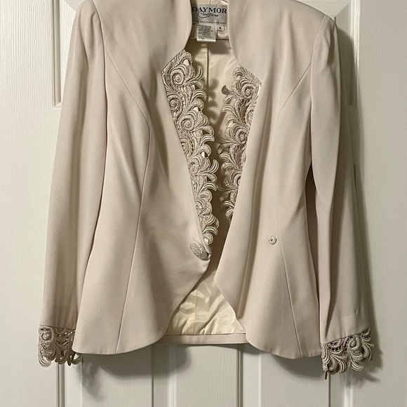 Daymor Couture formal skirt and long sleeve jacket. - Picture 6 of 8